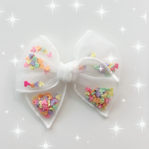 Small mouse sprinkles bow
